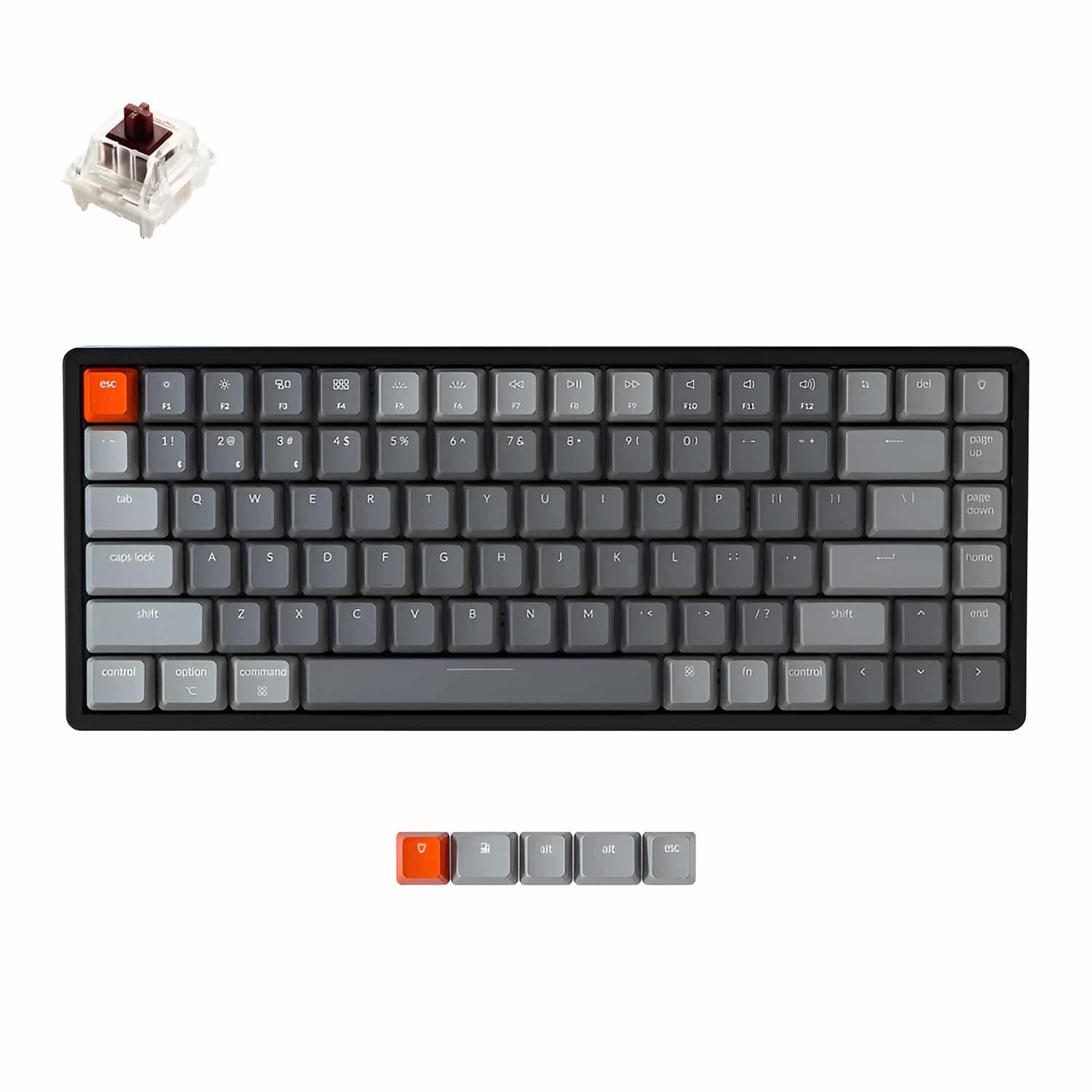 Alternative view of Keychron K2 Wireless Mechanical Keyboard (Version 2)